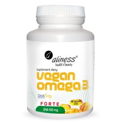 Vegan Omega 3 FORTE DHA 500...