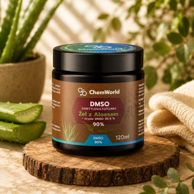Żel DMSO 90 %z Aloesem 120 ml