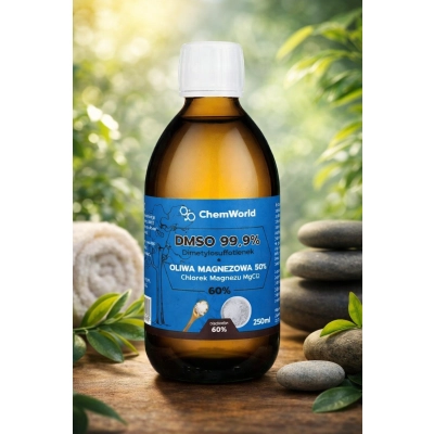 Dmso z magnezem (chlorek) niebieska roztwór 60 % 250ml