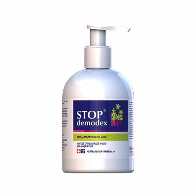 Mydło do twarzy i ciała Stop Demodex 270 ml