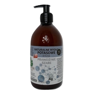Naturalne mydło potasowe ze srebrem 500 ml