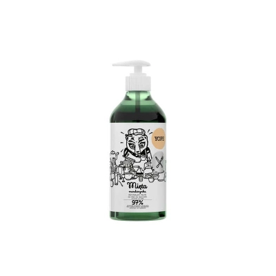 Naturalny płyn do mycia naczyń mięta i mandarynka 750 ml Yope