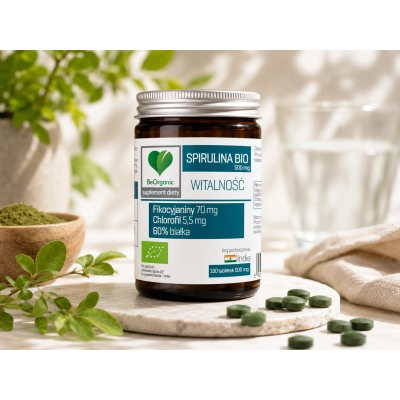 Spirulina BIO Witalność 100 tabletek
