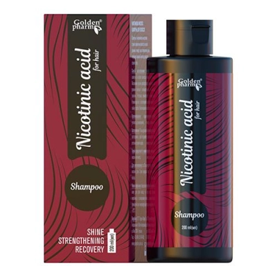 Szampon do włosów kwas nikotynowy 200 ml