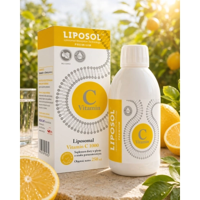 Liposomalna Witamina C 250 ml płyn (bez smaku)