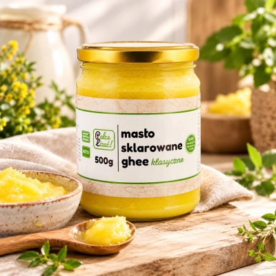 Masło sklarowane ghee klasyczne 500 g