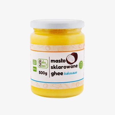 Masło sklarowane ghee kokosowe 500 g