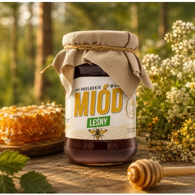 Miód Leśny 400g.