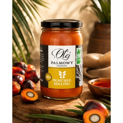 Bio Olej Palmowy Czerwony 250ml