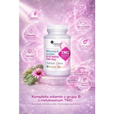 Witamina B-50 Complex Methyl Tmg Plus