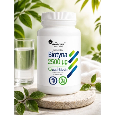 Biotyna 2500 mg x 120 tabletek Vege