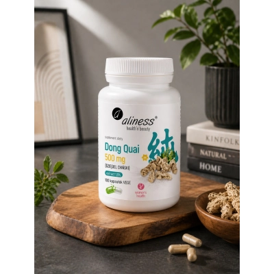 Dong Quai (Dzięgiel Chiński) 500 mg 100 kapsułek