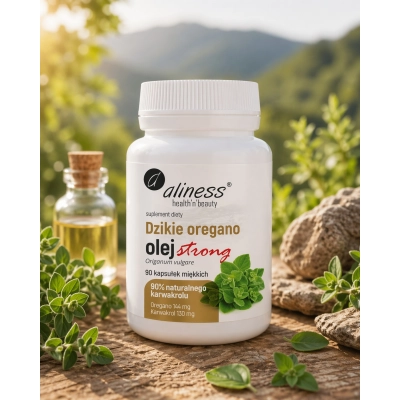 Dzikie Oregano Olej strong 90 kapsułek