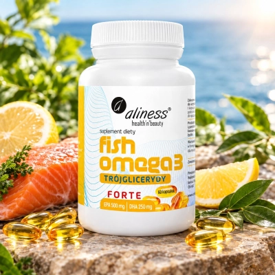 Fish Omega 3 Forte Trójglicerydy 500/250mg 60 kaps.