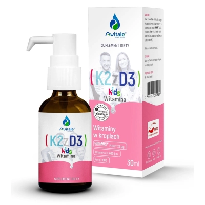 Krople K2 i D3 Kids