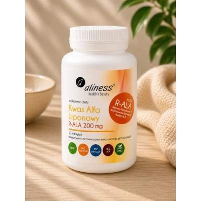 Kwas Alfa Liponowy 200 mg 60 tabletek