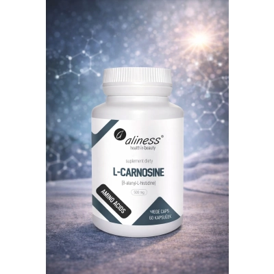 L-Carnosine 500 mg x 60 kapsułek vege (karnozyna)