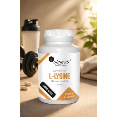 L-Lysine 500 mg x 100 kapsułek Vege