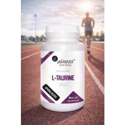 L-Taurine 800 mg x 100 kapsułek Vege