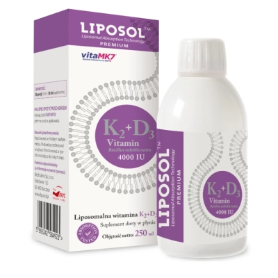 Liposomalna Witamina K2+D3 250 ml