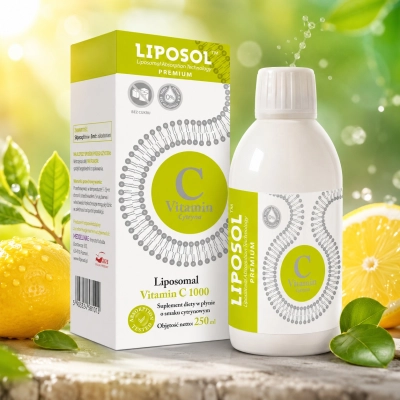 Liposomalna Witamina C cytryna 250 ml.