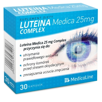 Luteina Medica 25 mg Complex 30 kapsułek