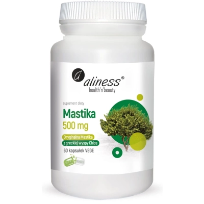Mastika, sproszkowana żywica 500mg x 60 kapsułek