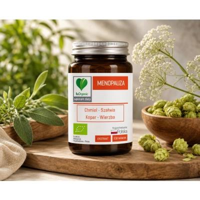 BeOrganic Menopauza BIO 450mgx100 tab.