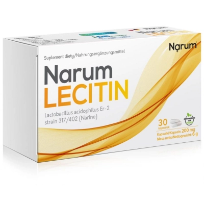 Lecitin Narum 30 kapsułek (lecytyna)