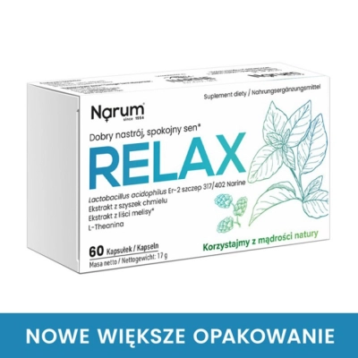 Narum Relax 60 kapsułek