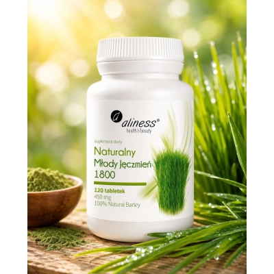 Naturalny Młody Jęczmień 120 tabletek
