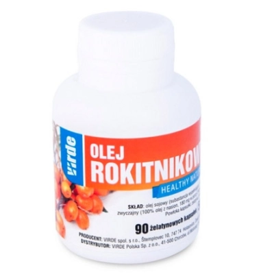 Olej Rokitnikowy w kapsułkach 90 sztuk