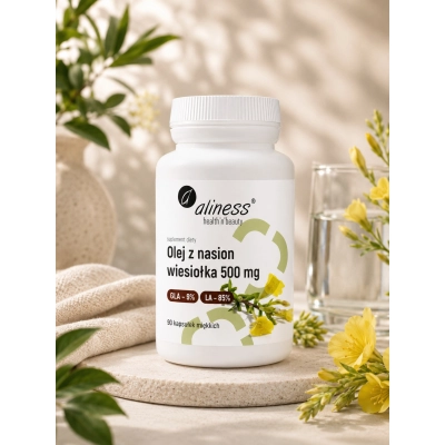 Olej z nasion wiesiołka 500mg (wyprzedaż)