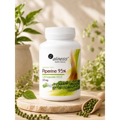 Piperine 95% (wyprzedaż)120 kapsułek