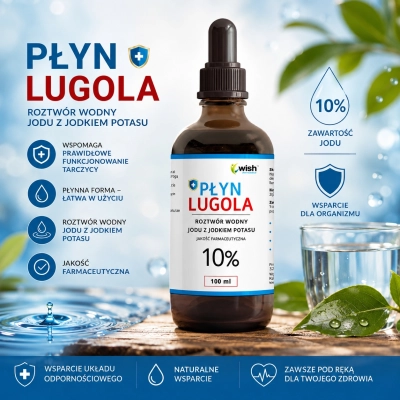 Płyn Lugola 10% 100 ml, Wish (wyprzedaż)