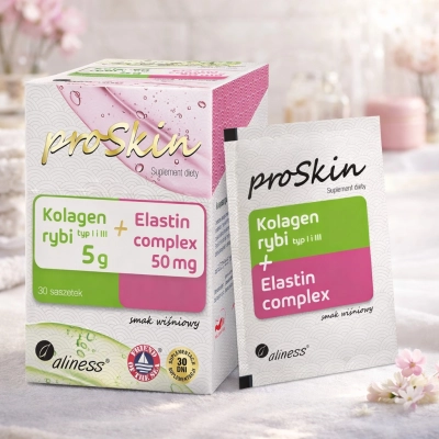 Proskin Kolagen rybi 5g+ Elastin + 50 mg Complex 30 saszetek