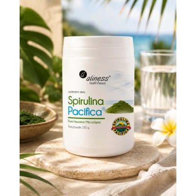 Spirulina Pacyfica 180 g proszek.