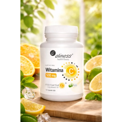 Witamina C 500 mg 100 kapsułek (microactive)