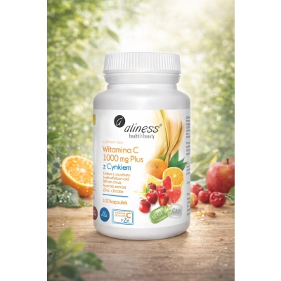 witamina C 1000 mg plus z Cynkiem 100 kapsułek