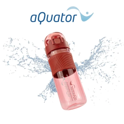 Bidon aQuator 600 ml różowy