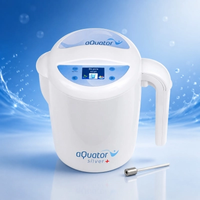 aQuator Silver plus Jonizator wody alkalicznej i srebrnej naczyniowy