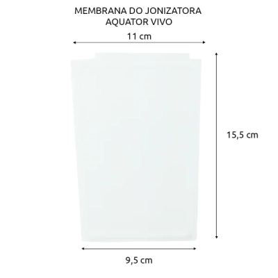 Membrana do jonizatora aQuator Vivo 10 szt